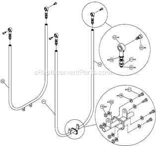 Page E Diagram and Parts List for MK-5005  MK Diamond Concrete Saw